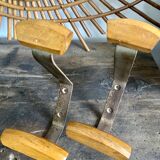 Pair of wooden patères