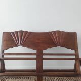 Burmese teak bench
