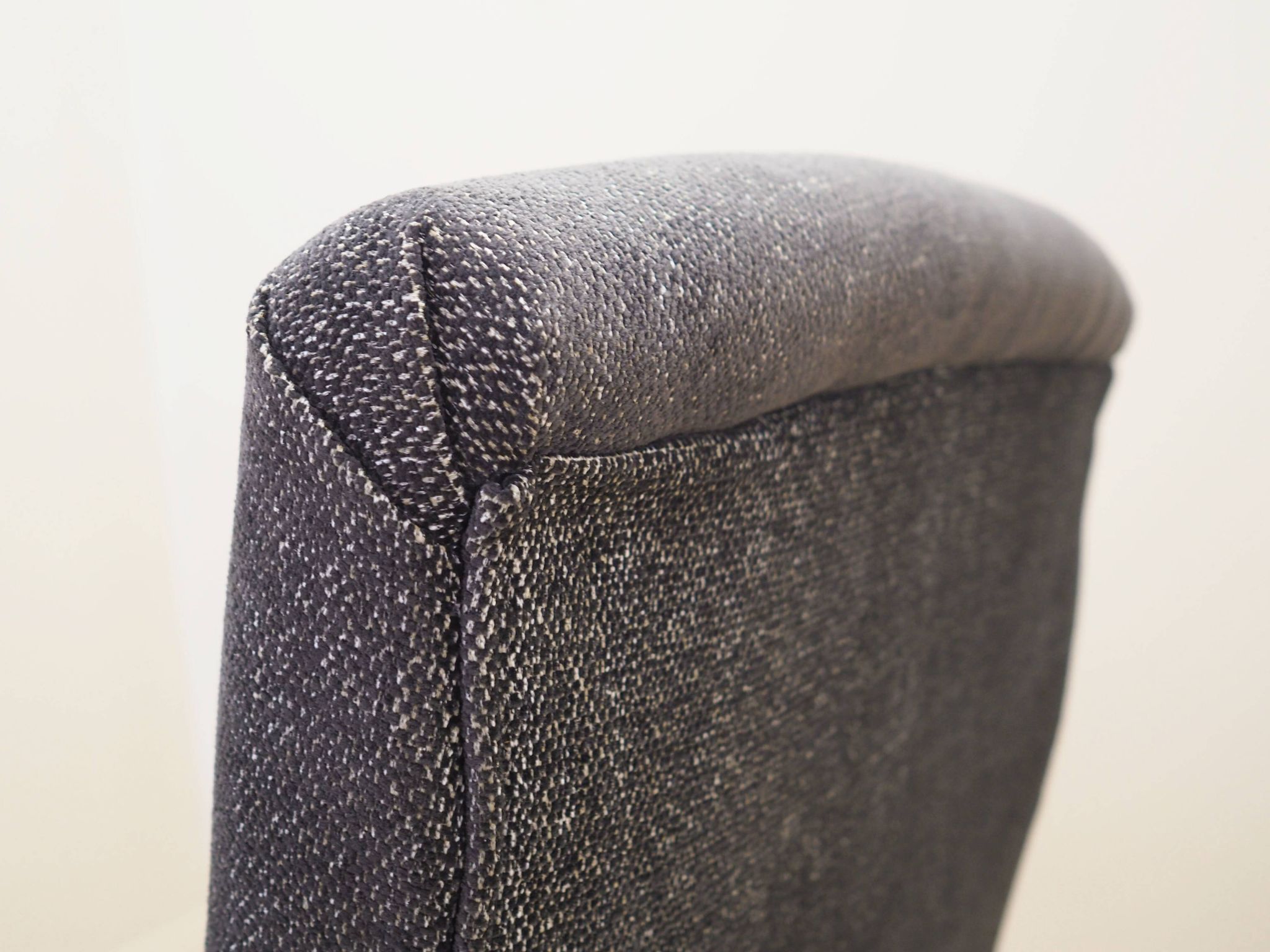 Grey armchair, Italian design, 1970s, production: Italy