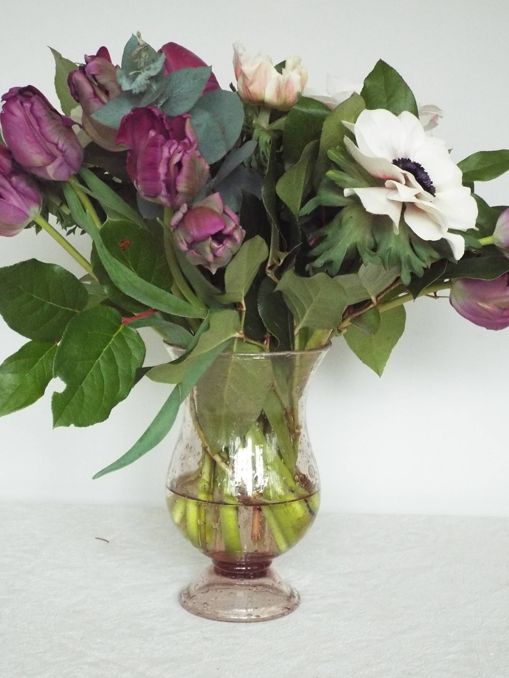 Biot vase candle holder