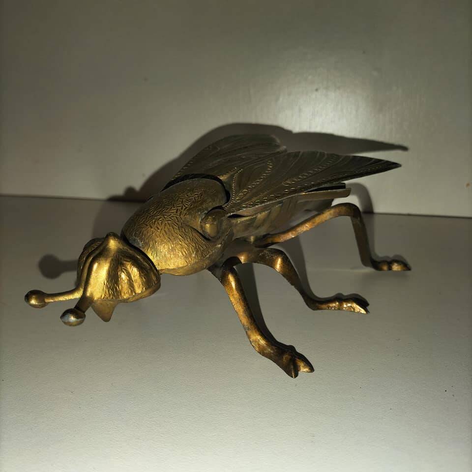 Vintage fly ashtray