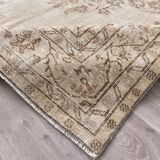 56s Brown & Beige Classic Vintage Rug  195x305Cm