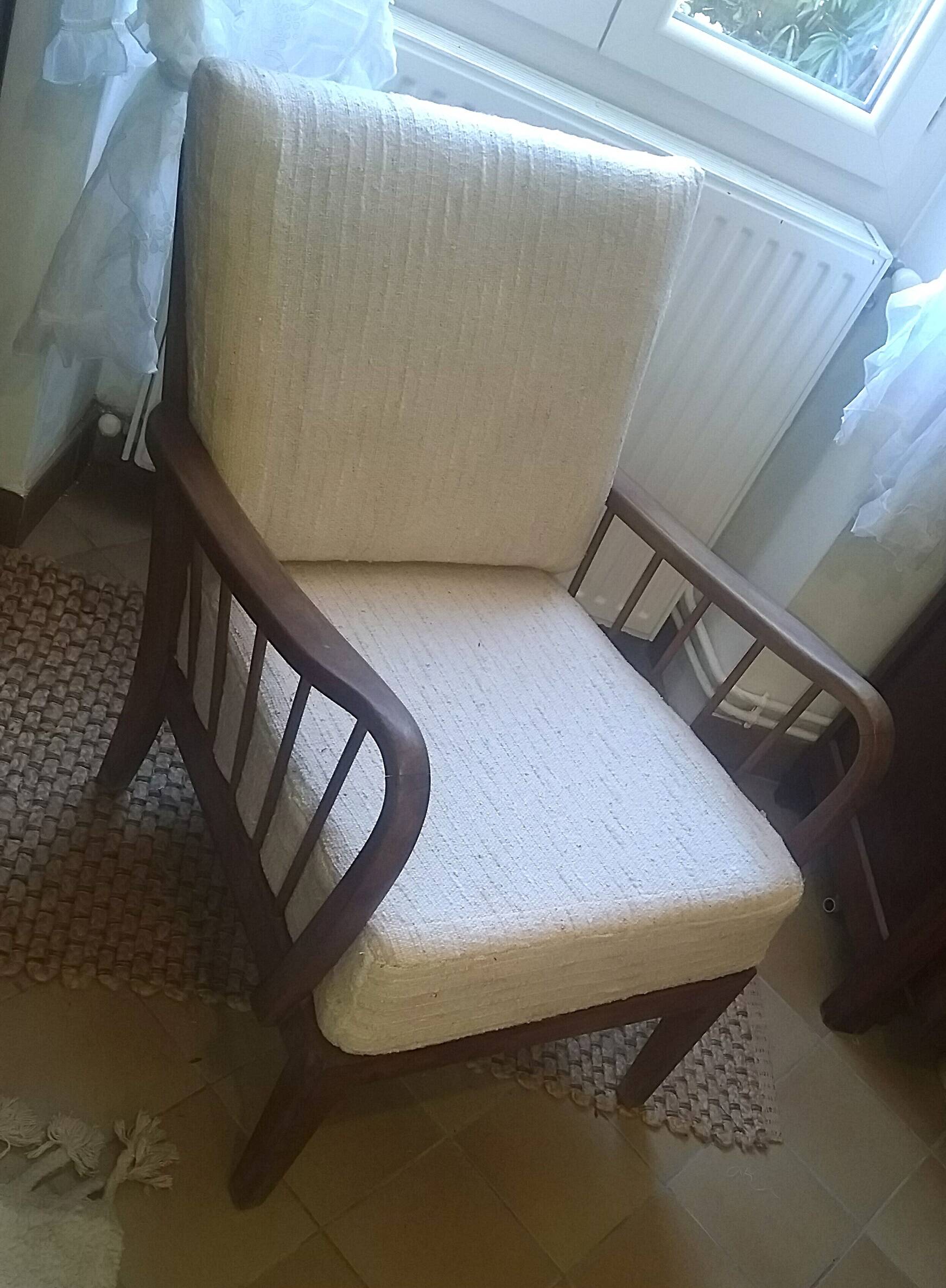 Large Scandinavian armchair