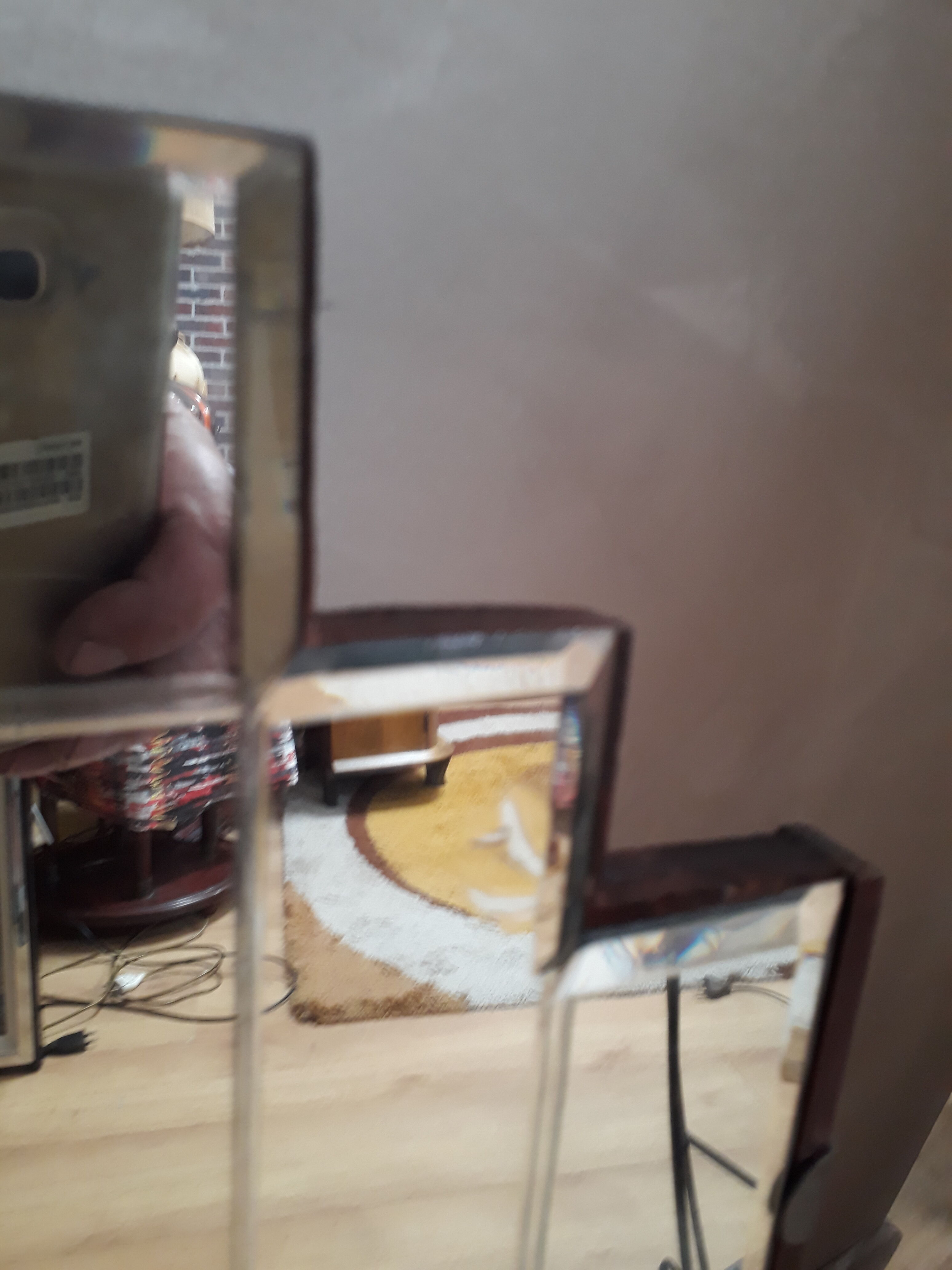 Mirror beveled 81x60cm