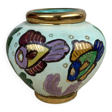 Vase boule ancien Kerina Monaco