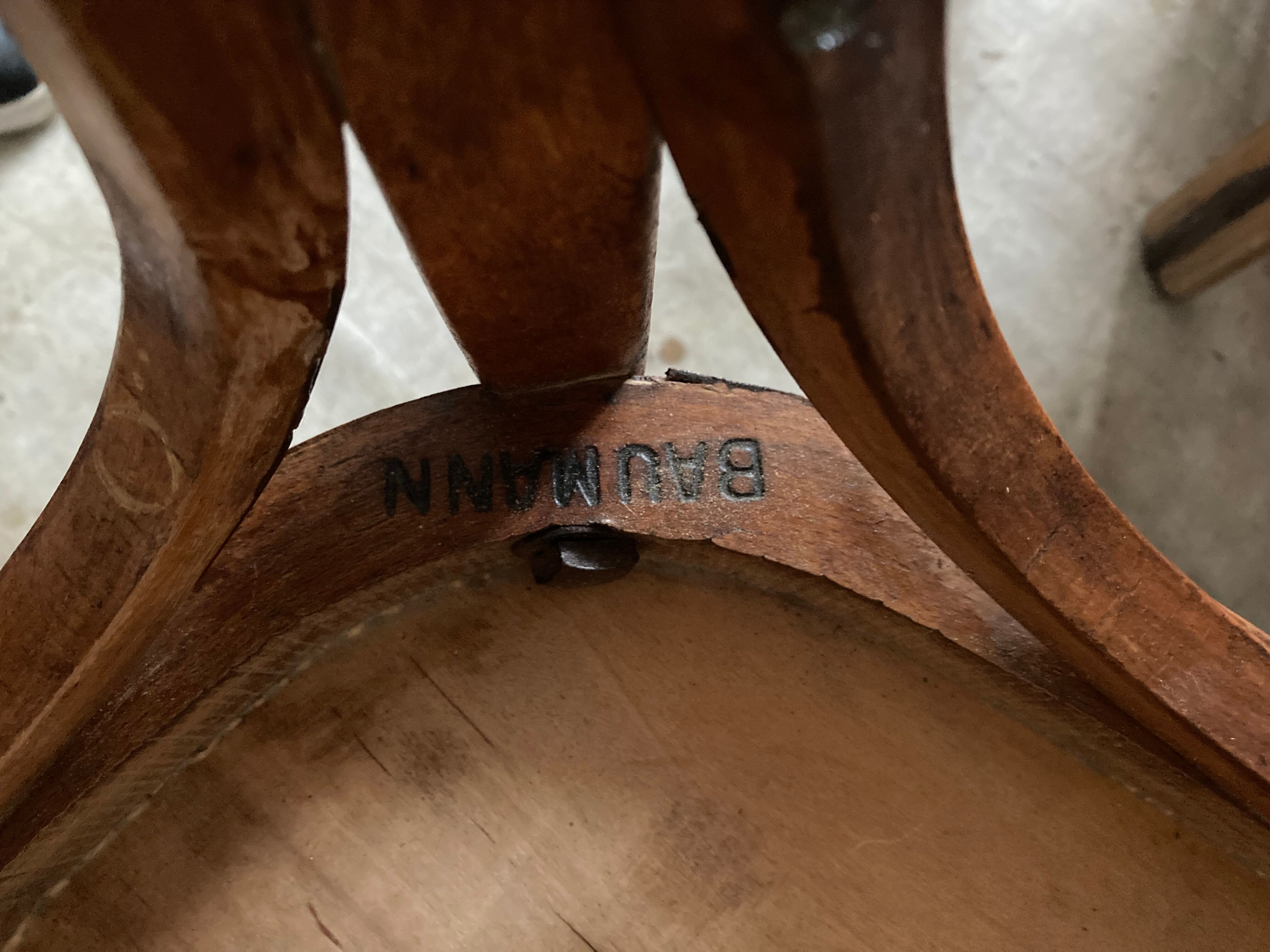 Pair of Baumann chairs