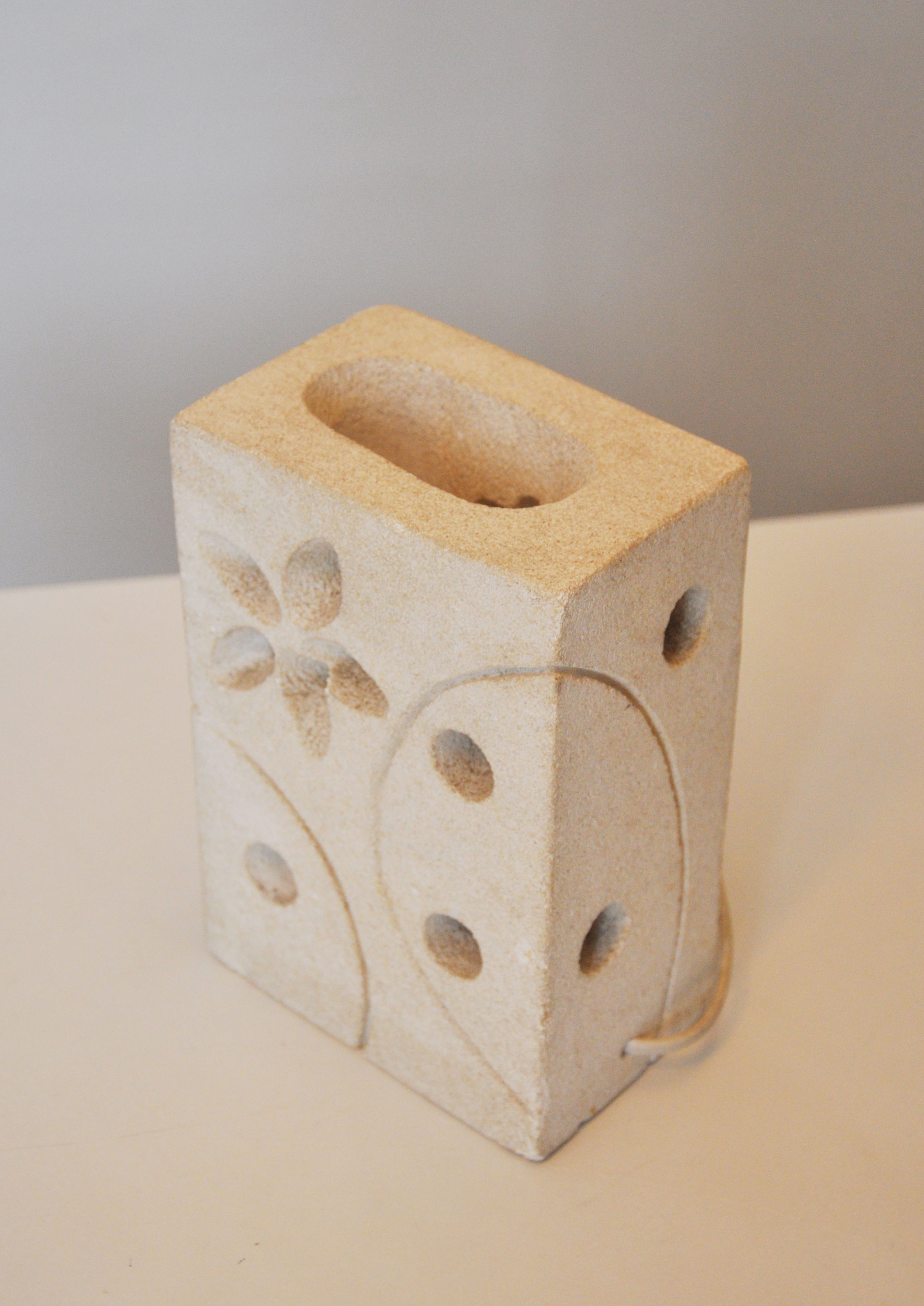 Albert Tormos stone lamp