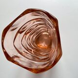 Rosaline moulded glass vase