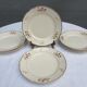 Set 8 plates and dish Villeroy & Boch Mettlach tulips 1940