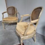 Pair of Louis XVI armchairs