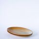 Pair of small oval dishes in stoneware, 1970