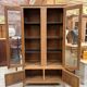 Vitrine en chêne début XXème