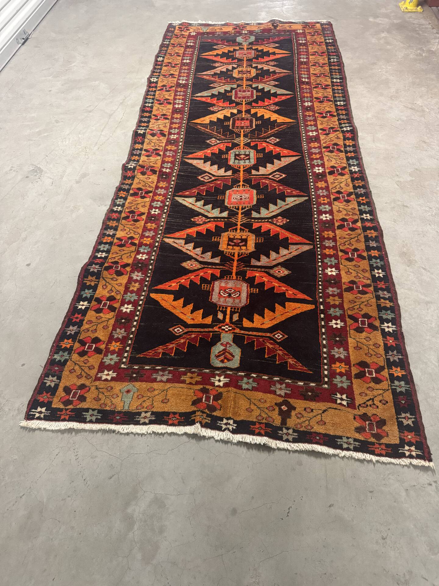 Tapis persan fait main