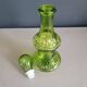 Bouteille empoli en verre vert