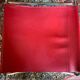 2 tubular chairs in red leatherette, Italy, Design, 1970