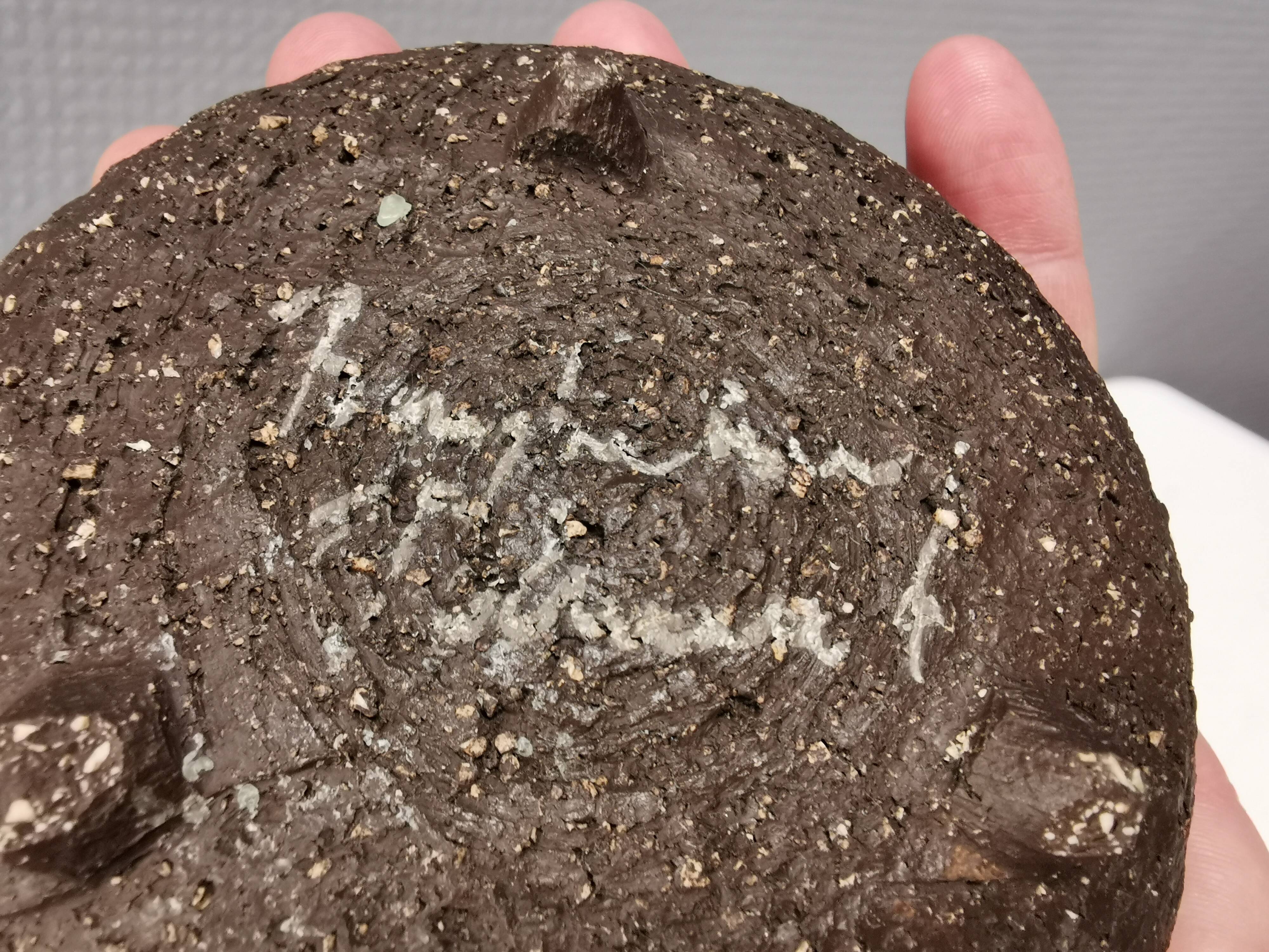 Small ceramic ashtray from Danish Bangholm 1970s