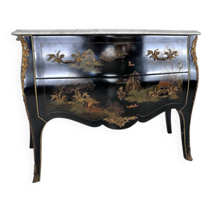 Commode de style en laque