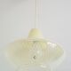 Suspension vintage en verre vers 1960
