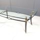 Table basse vintage de régence d'Hollywood, 1960