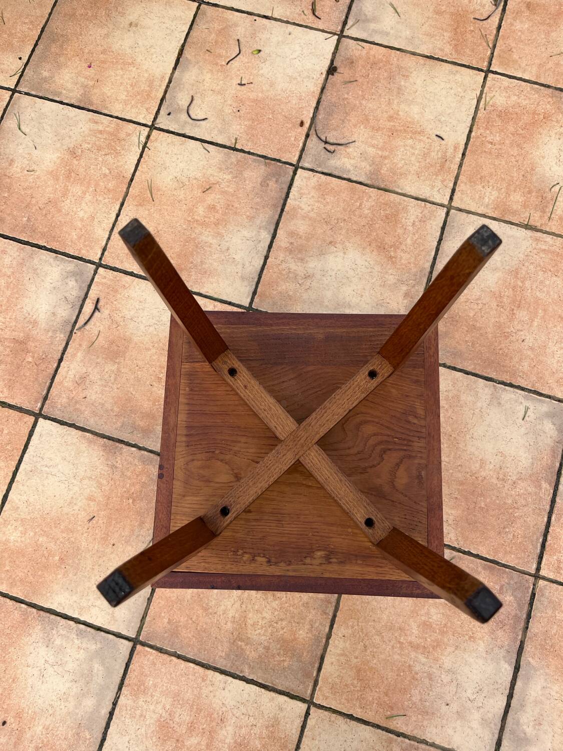 Pair of small side tables from the 1950s