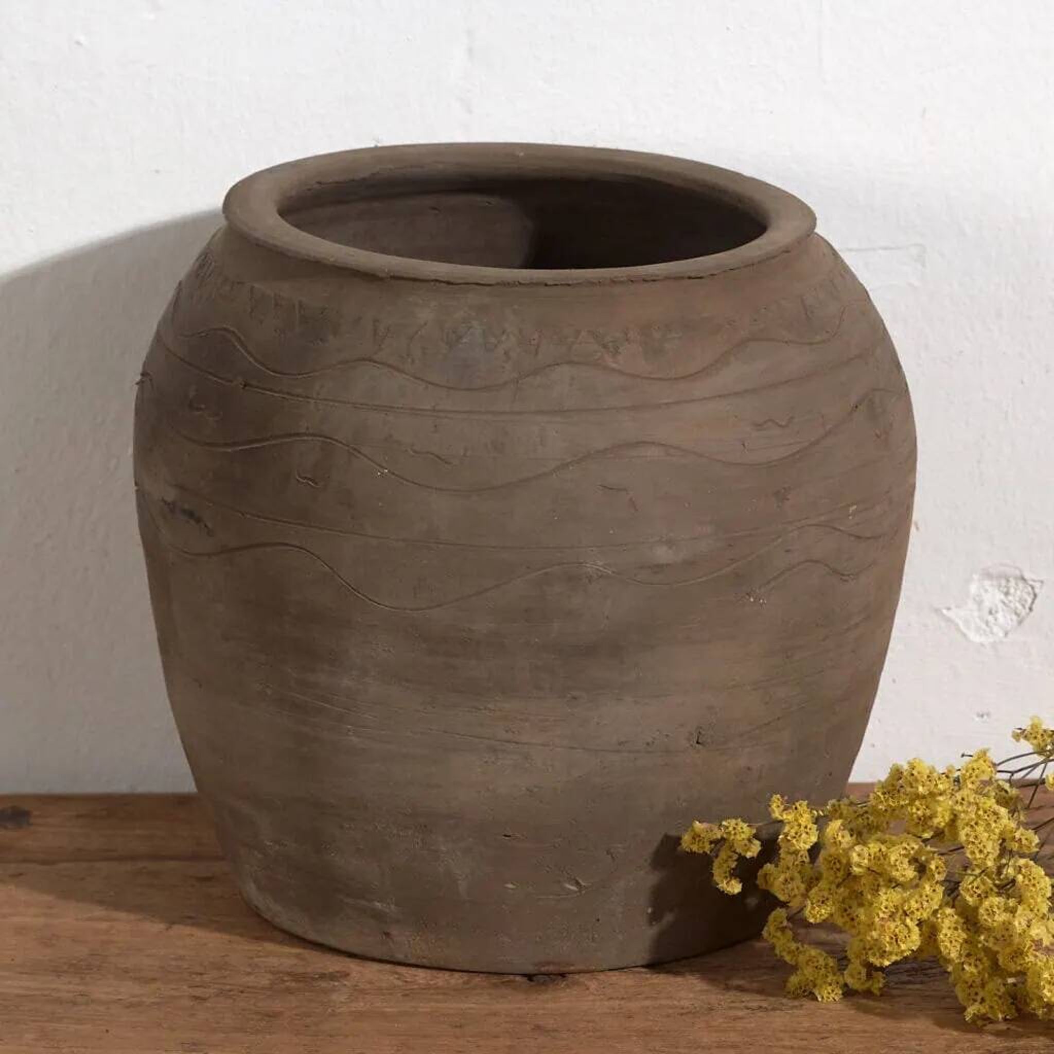Vase ancien en céramique (c.1900) #13