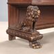 Antique neo-Renaissance walnut buffet, Italy, early 20th century.