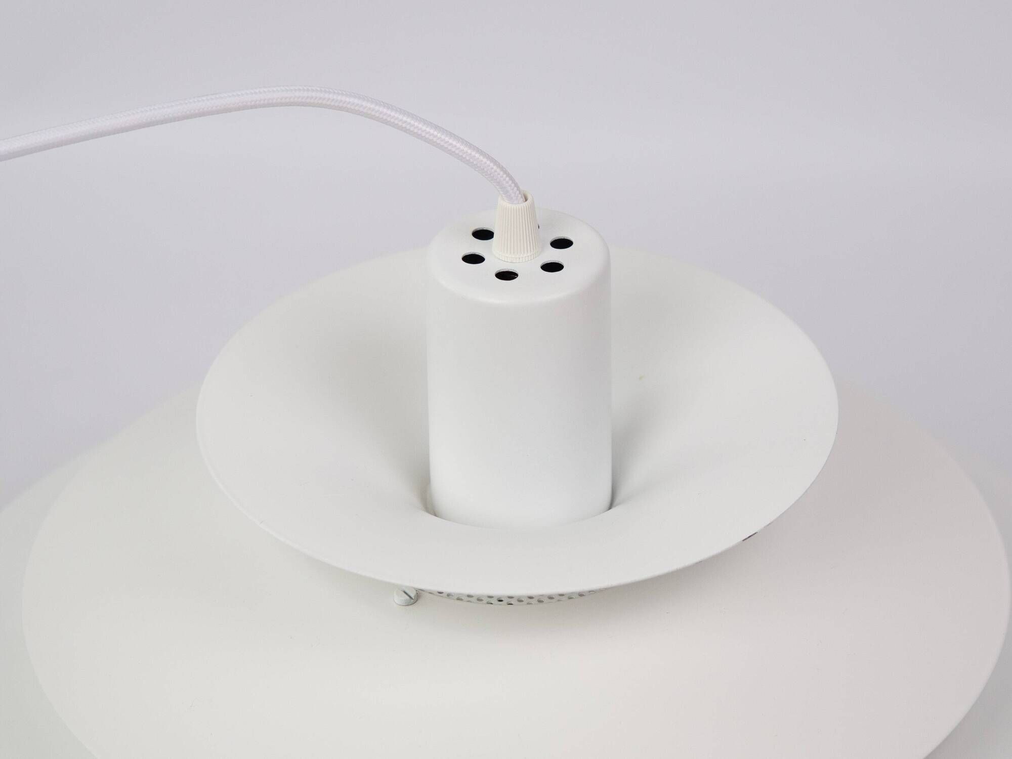 Danish vintage Verona pendant lamp by Kurt Wiborg, Jeka, 1980s
