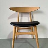 6 chaise de salle à manger CH33 Hans Wegner