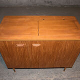Meuble de couture Singer années 70