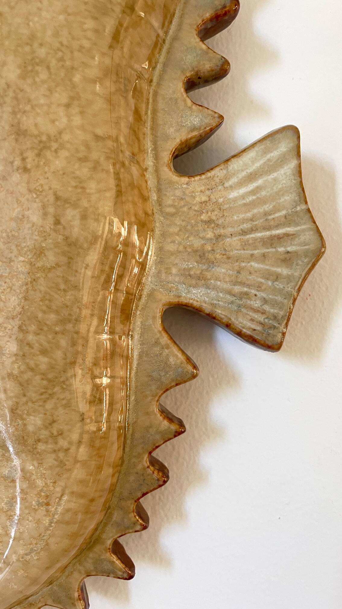 SEAHORSE Ceramic Wall Hanging VINTAGE