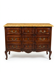 Commode arbalette en Merisier massif style LOUIS XV dessus marbre