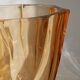 Twisted glass vase