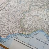 Printed in 1900, The Western Alps.
