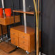 Large lamp arc 5 fires foot marble Reggiani. Italy, 70s
