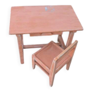 Bureau enfant et sa chaise