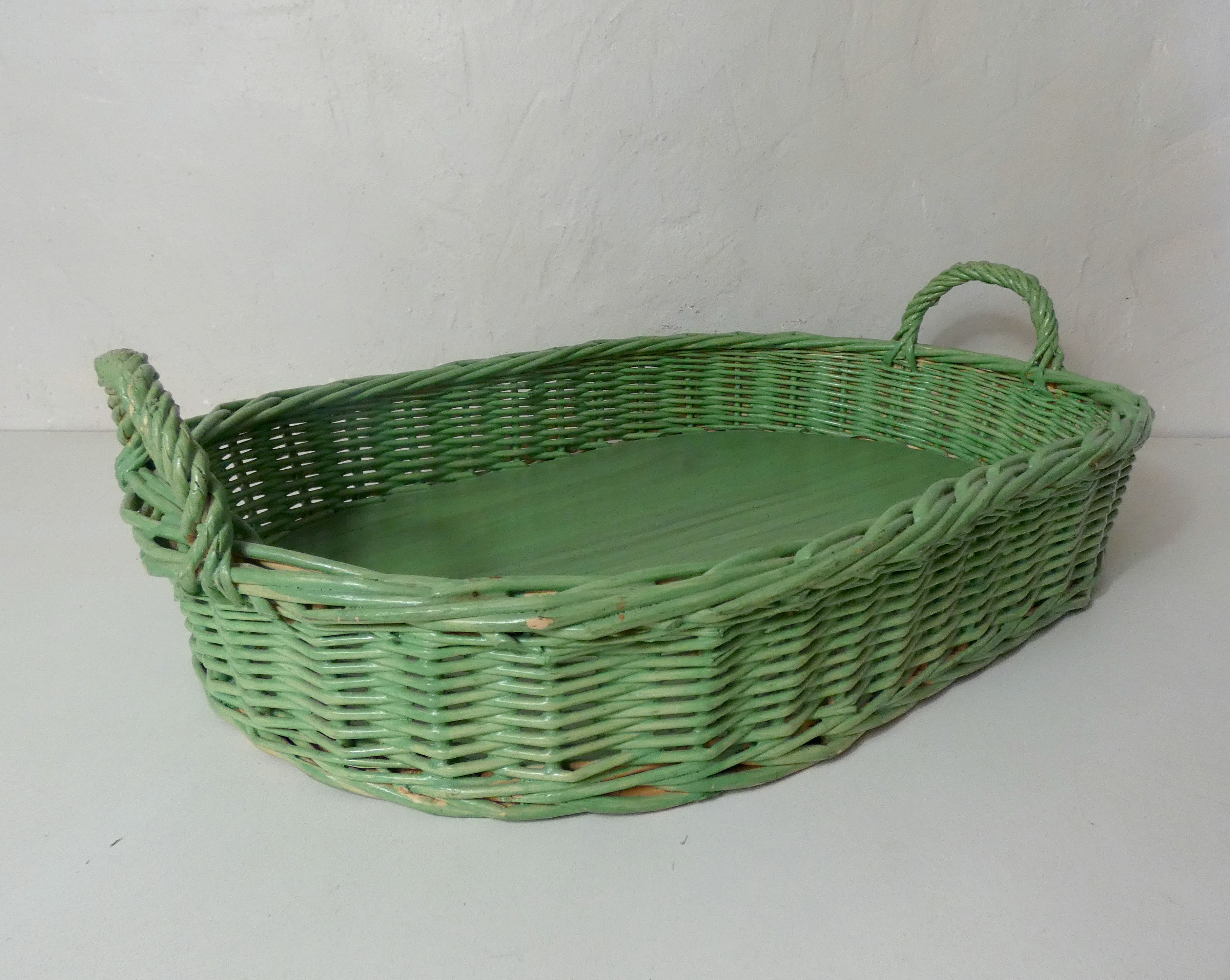 Rattan tray
