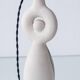 Figurative ceramic table lamp in Spanish Picasso style by Otero Regal.
