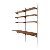Danish teak floor system by Kai Kristiansen 1960