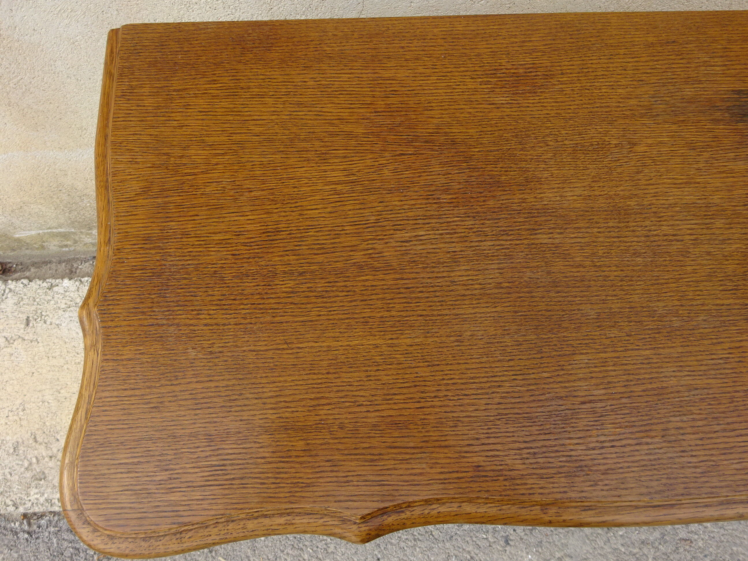 TV stand, oak bar