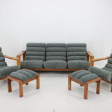 Living room oak set ,finland 1960