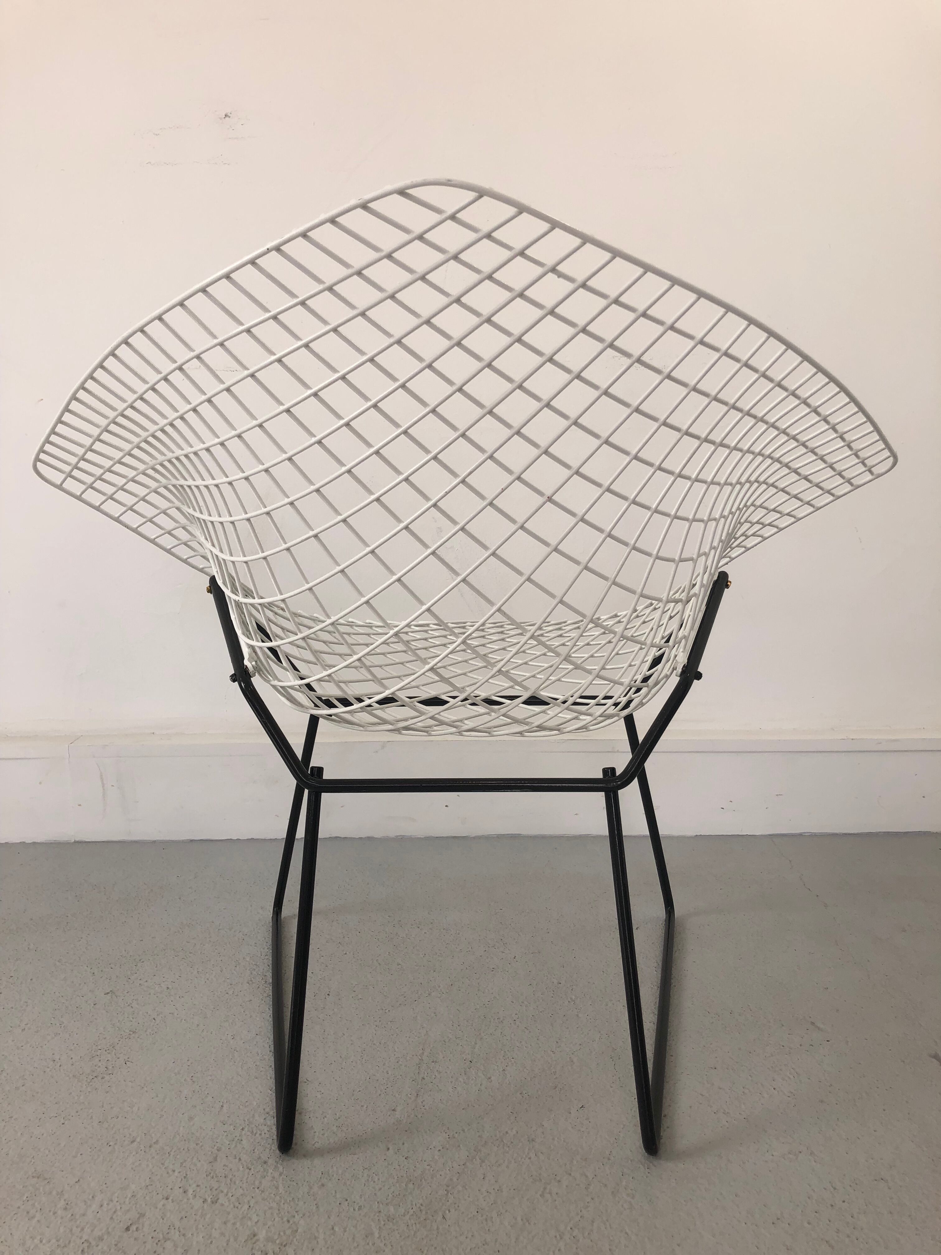 Vintage Diamond 421 Lounge Chair by Harry Bertoia for Knoll International