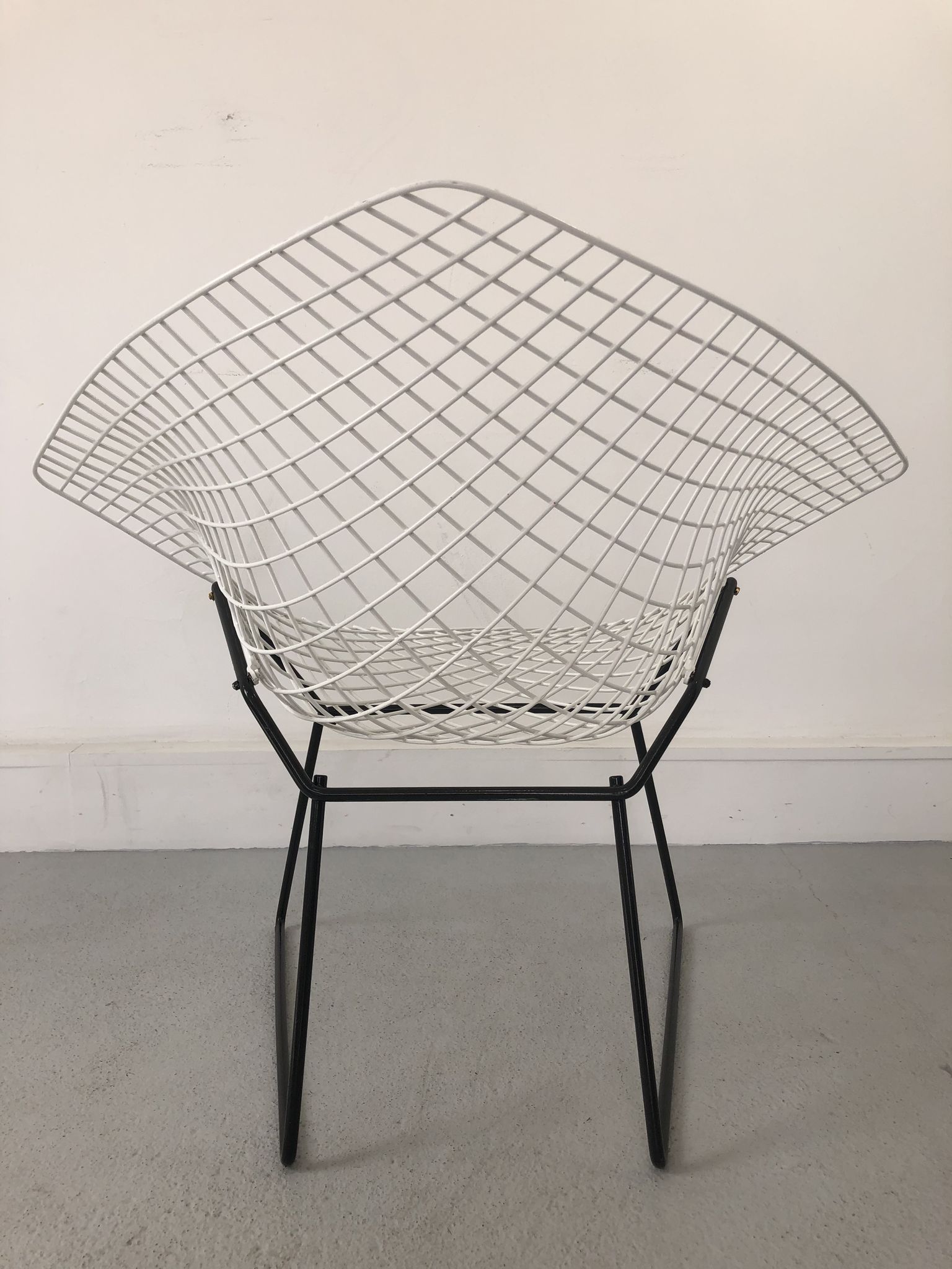 Vintage Diamond 421 Lounge Chair by Harry Bertoia for Knoll International