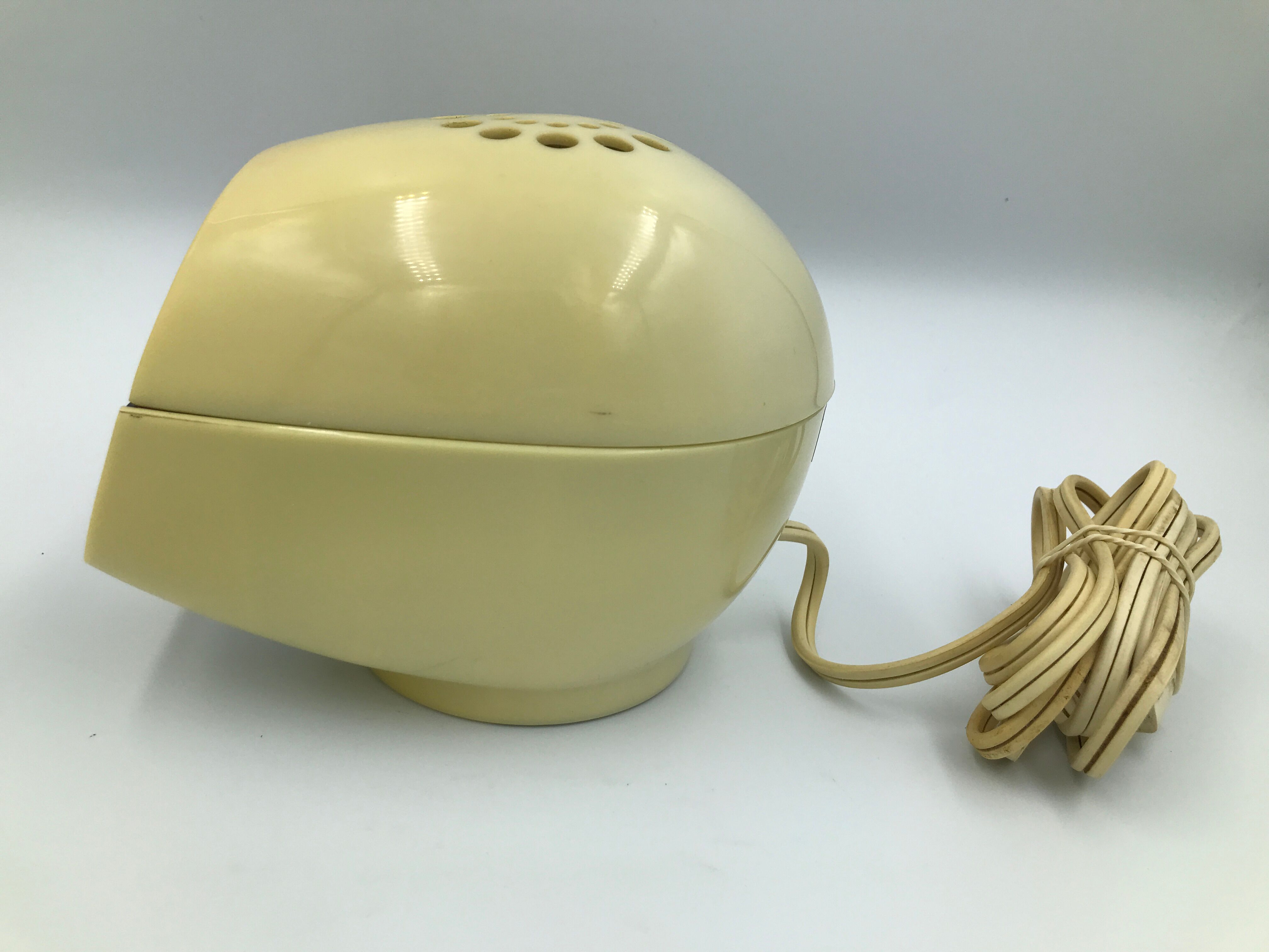 Vintage space age style alarm lamp with articulated arm 60s