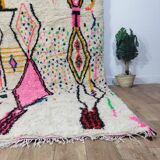 Vintage Azilal rug 306x195 cm - Colorful and geometric patterns