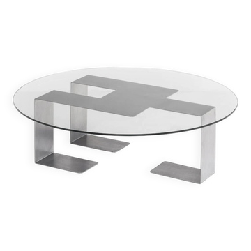 Vintage coffee table. Design by Jean-Pierre Mesmin for Bioject. Mexico 70s.