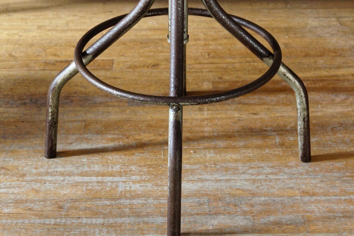 Adjustable industrial stool