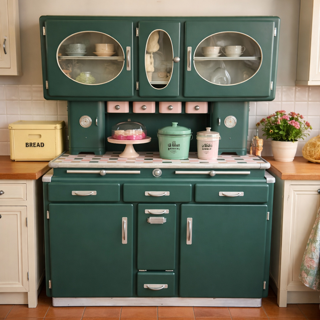 Buffet Mado cuisine 1950