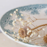 Antique ceramic compotier, Prima model of Saint Amand, French manufacture, late nineteenth