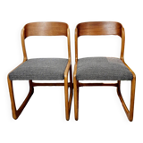 Baumann sled chairs