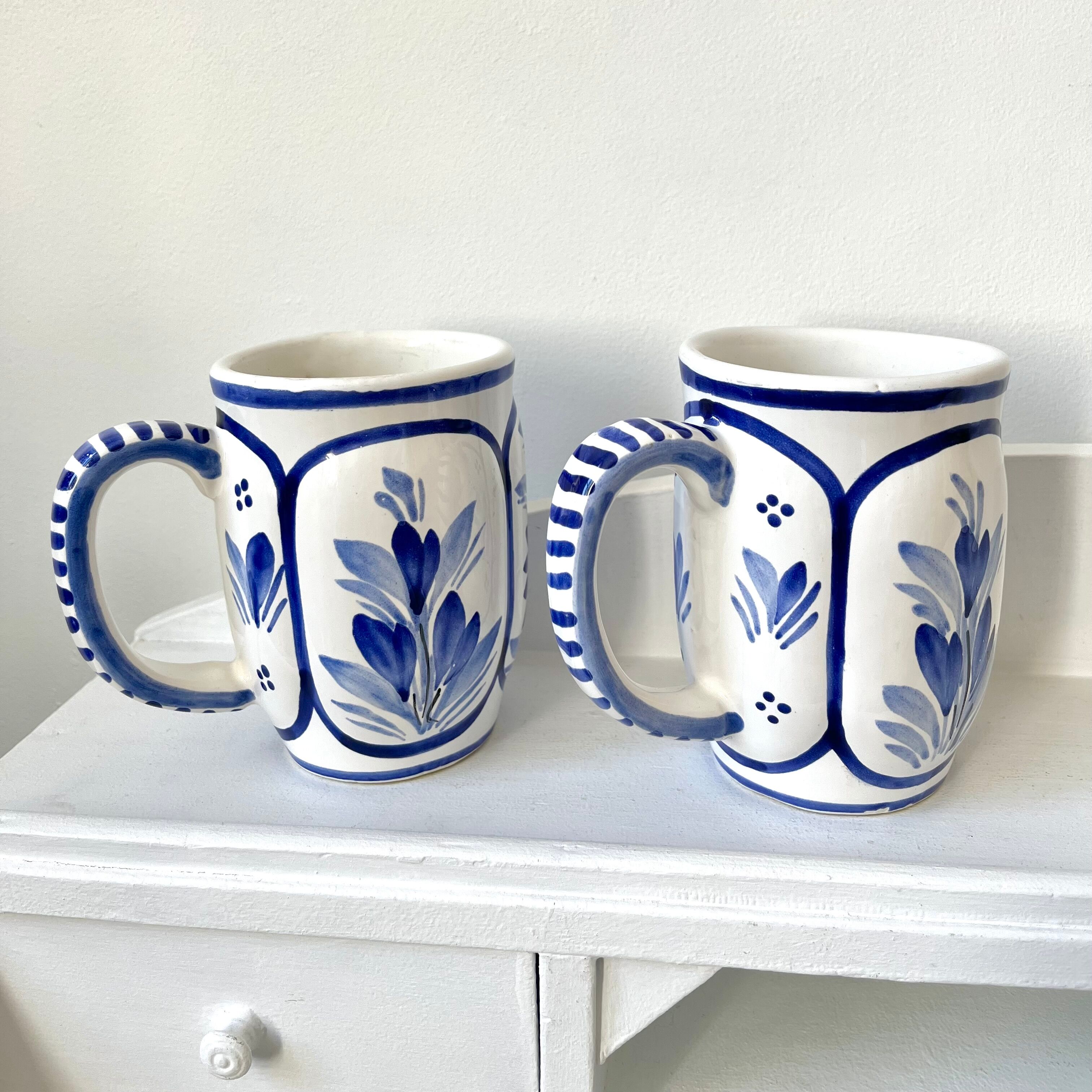 Henriot Quimper mugs